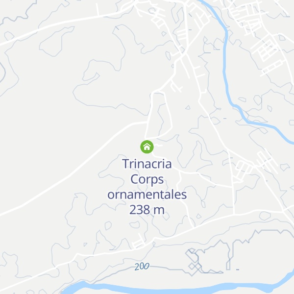 Map of Trinacria Corps ornamentales