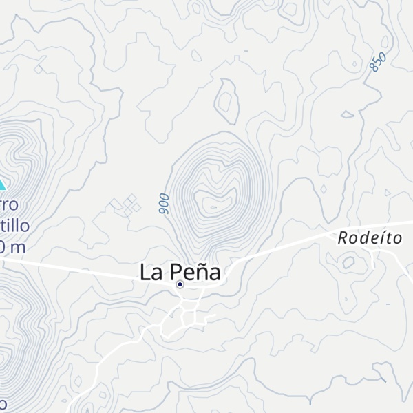 Map of Cerro Fortuna