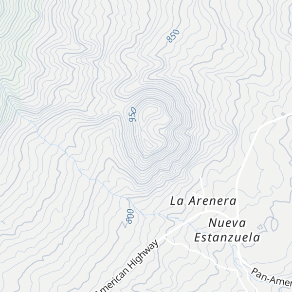 Map of Cerro El Reparo