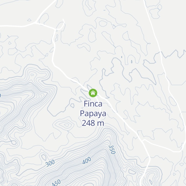 Map of Finca Papaya