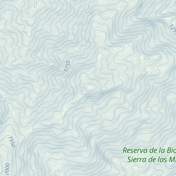 Map of Cerro Santo Toribio