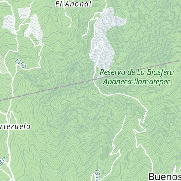 Map of Cerro Cuyanausul