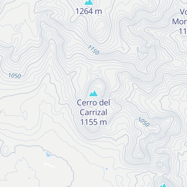 Map of Cerro del Carrizal