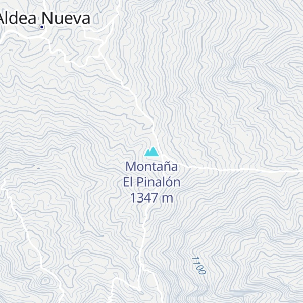 Map of Montaña El Pinalón