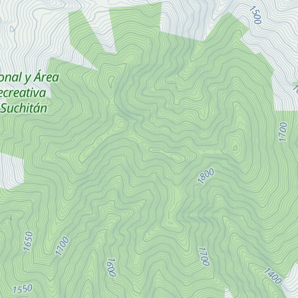 Map of Volcan Suchitán
