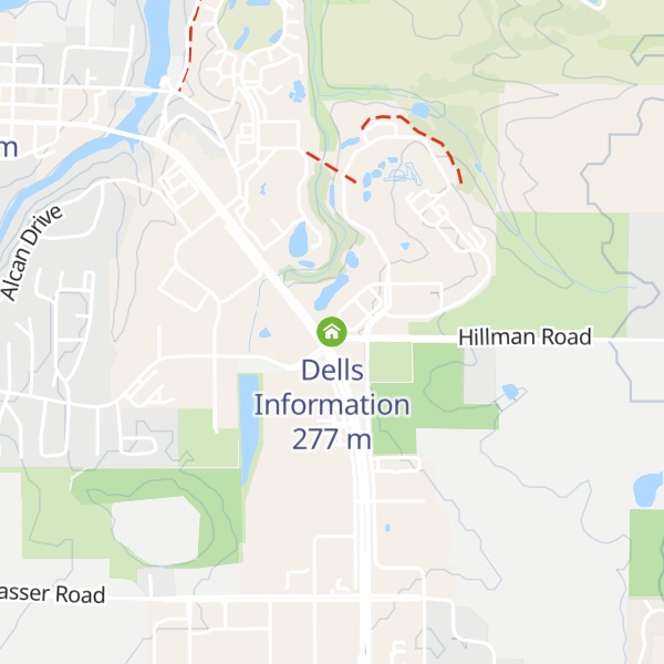 Map of Dells Information