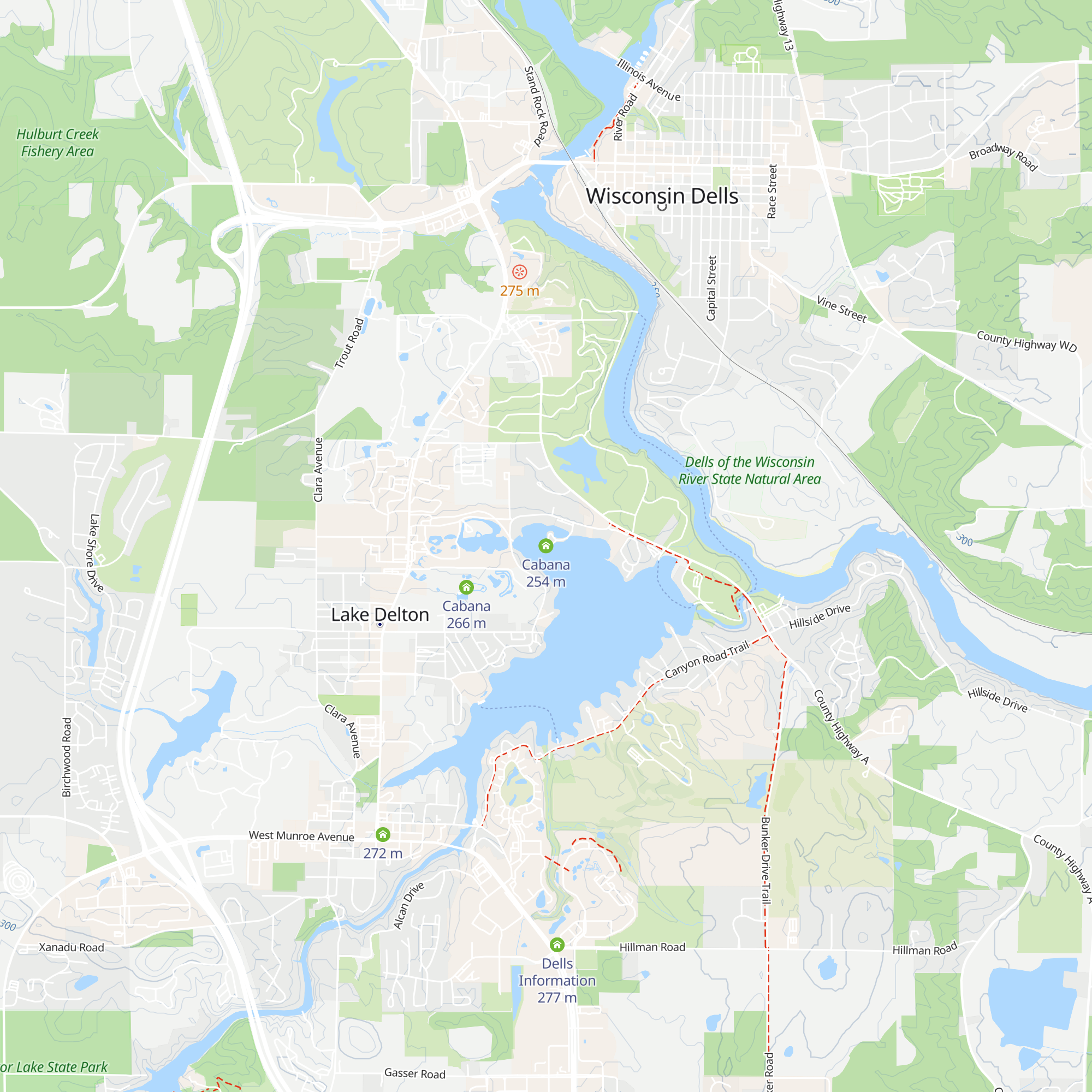 Cabana map