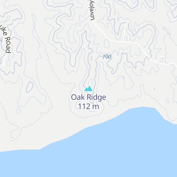 Map of Oak Ridge