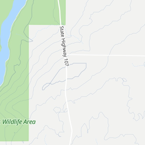 Map of Ninemile Hill