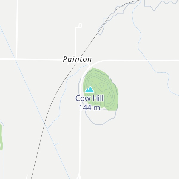 Map of Cow Hill