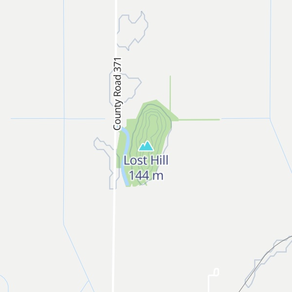 Map of Lost Hill