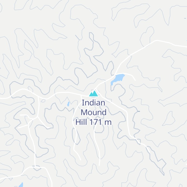 Map of Indian Mound Hill