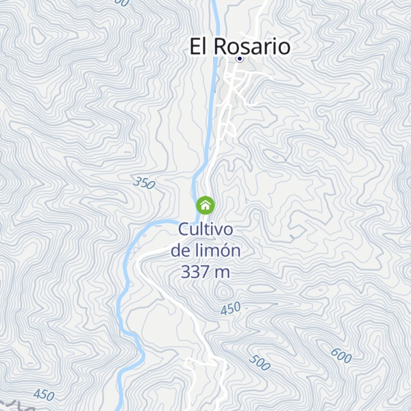 Map of Cultivo de limón