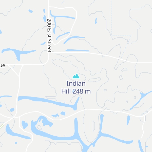 Map of Indian Hill