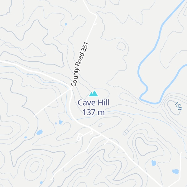 Map of Cave Hill