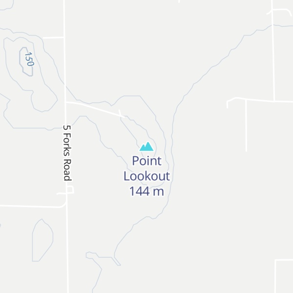 Map of Point Lookout