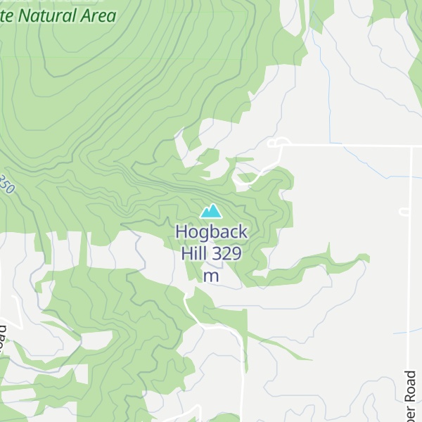 Map of Hogback Hill
