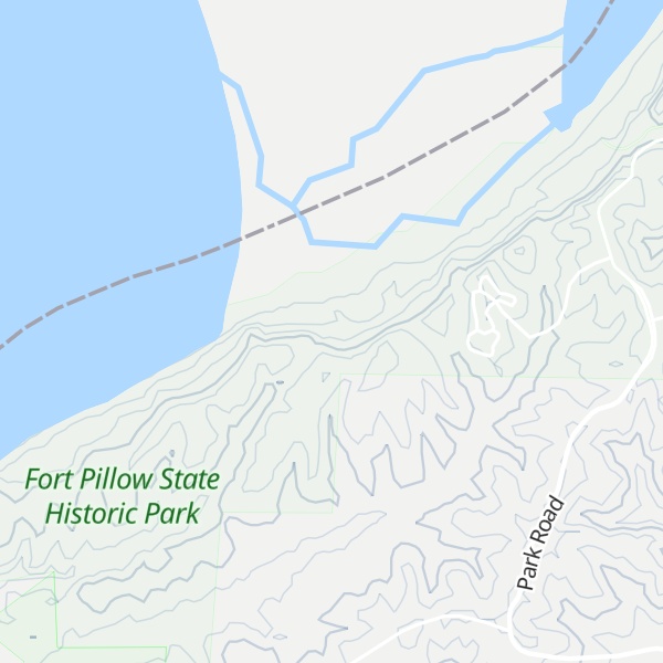 Map of Chickasaw Bluff Number One