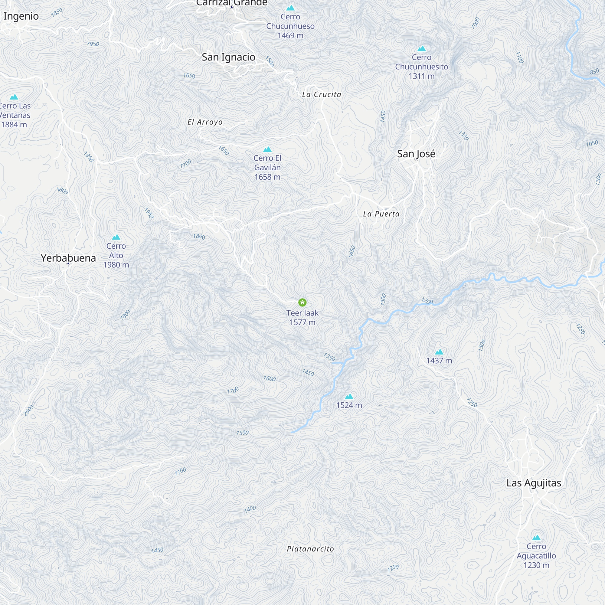 Teer laak map