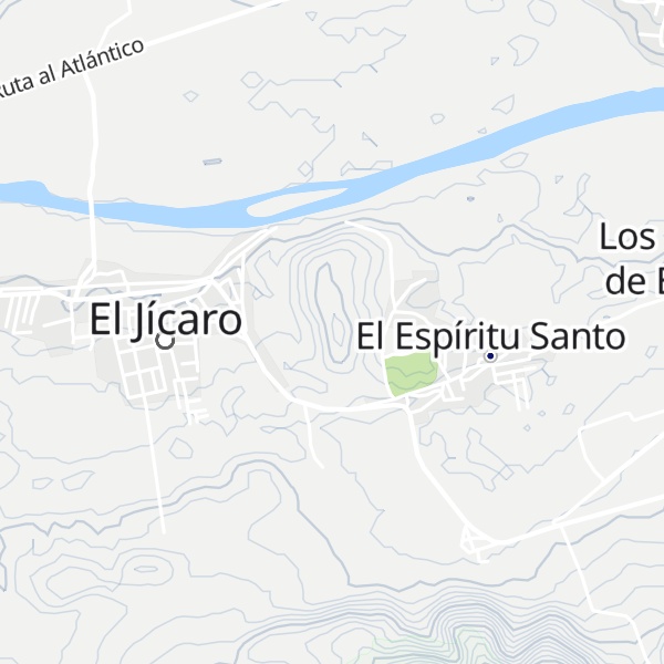Map of Cerro Mal País
