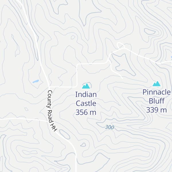 Map of Indian Castle