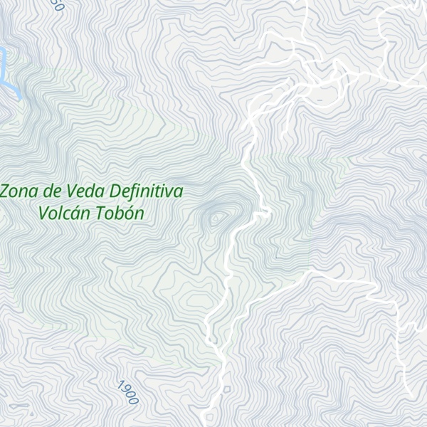 Map of Cerro del Tobón