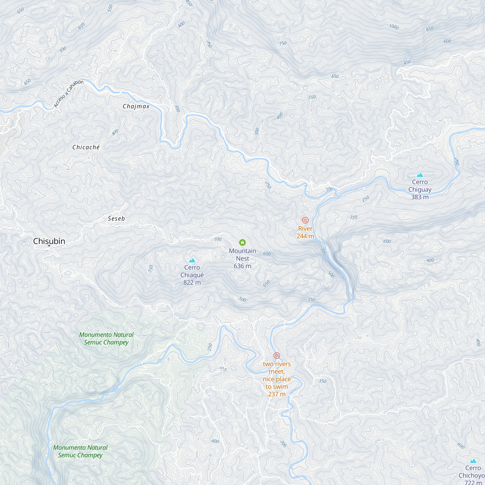 Mountain Nest map