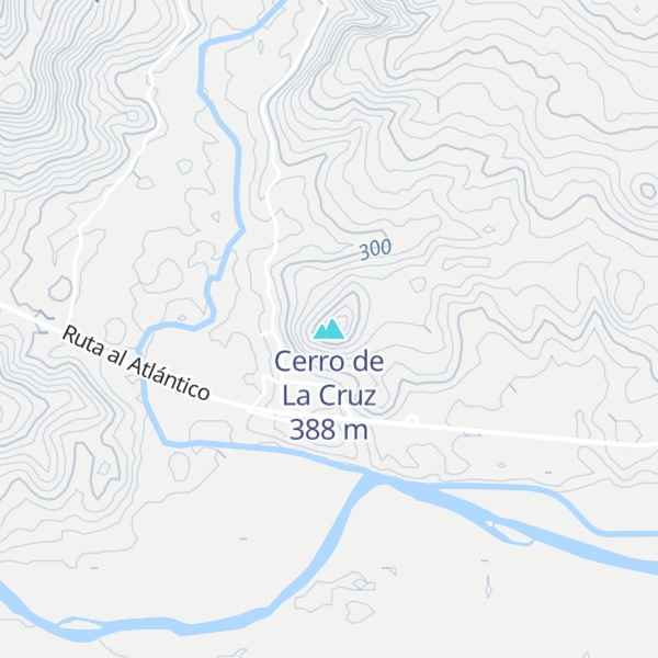 Map of Cerro de La Cruz