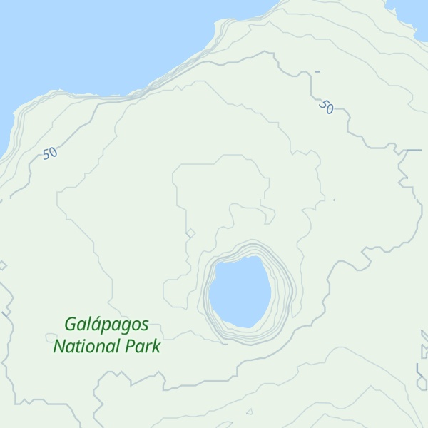 Map of Genovesa