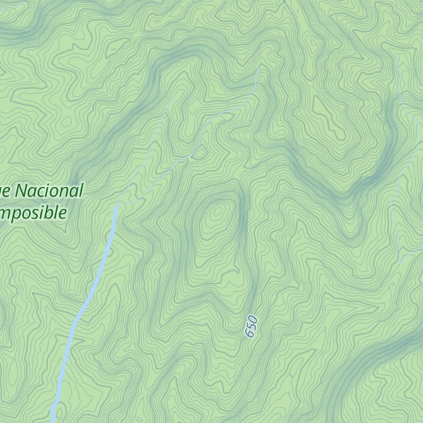 Map of Cerro Mistepe