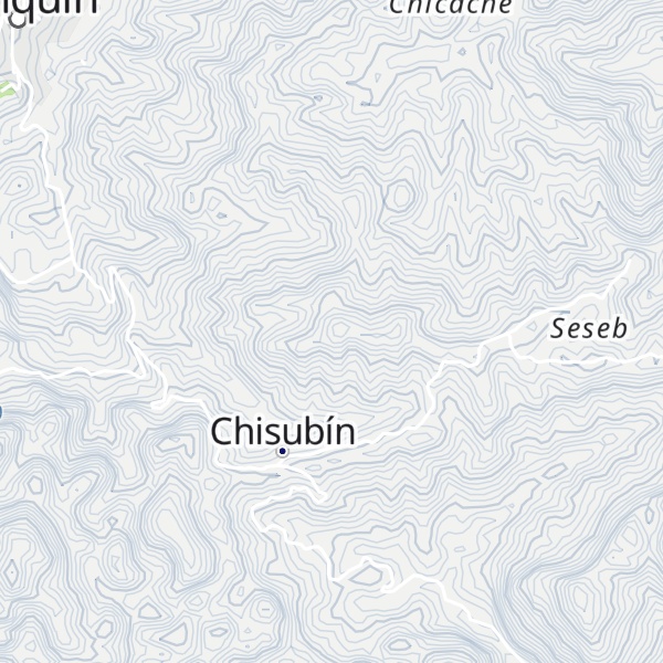 Map of Cerro Chicaché