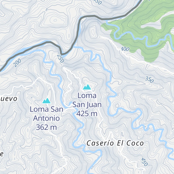 Map of Loma San Juan