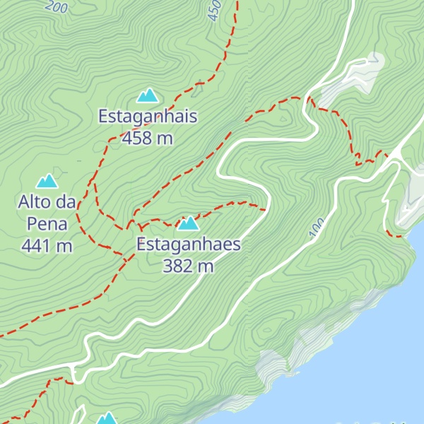 Map of Morro do Cabrão