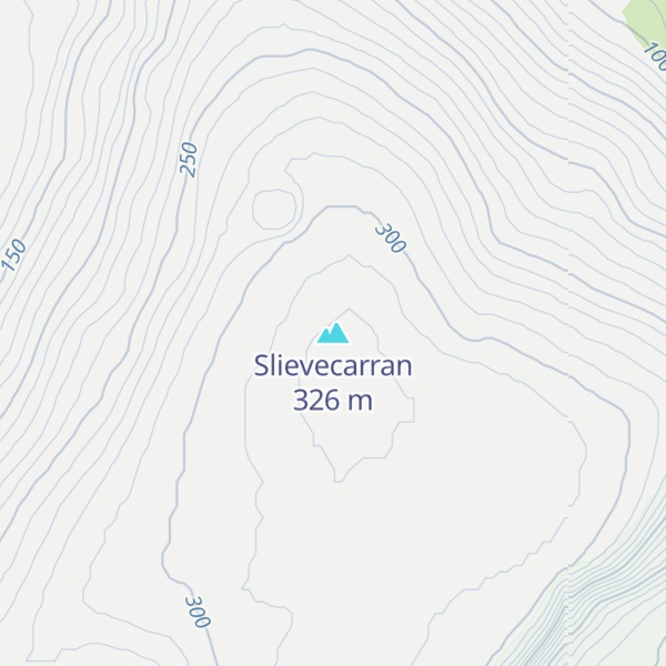 Map of Slievecarran