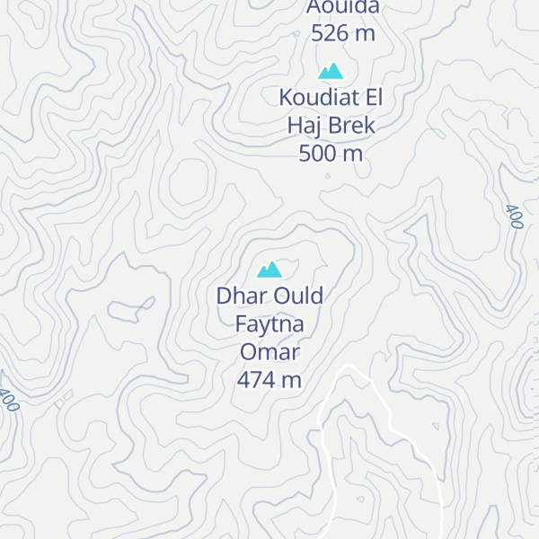 Map of Dhar Ould Faytna Omar