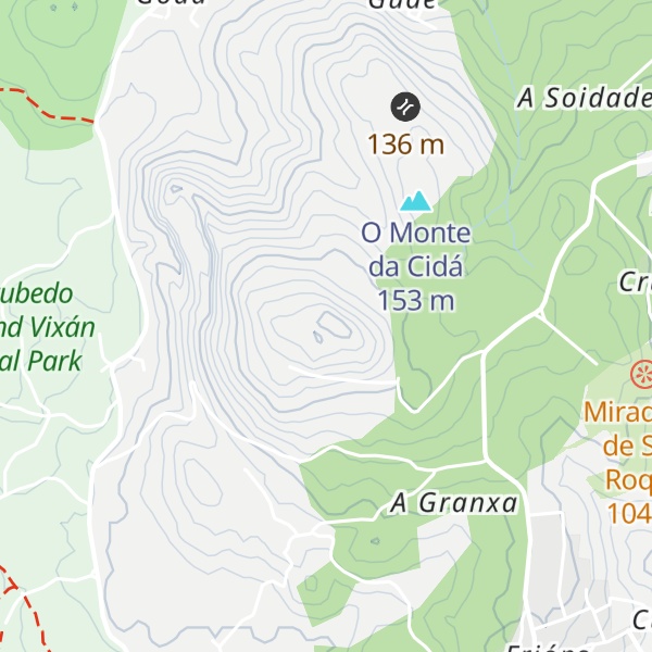 Map of Monte do Castro da Cidá
