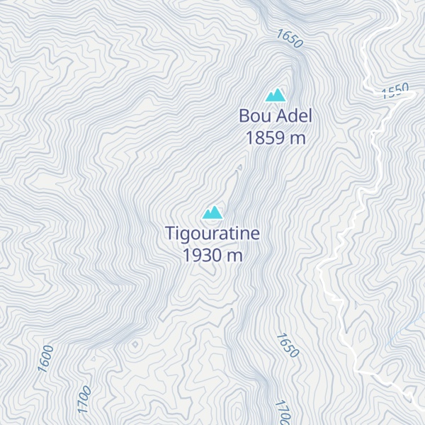 Map of Tigouratine