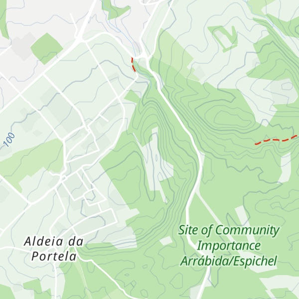 Map of Coina