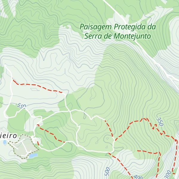 Map of Picoto da Teixugueira