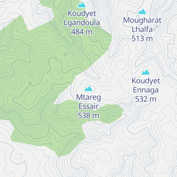 Map of Mtareg Essair