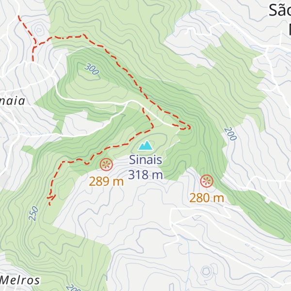 Map of Sinais