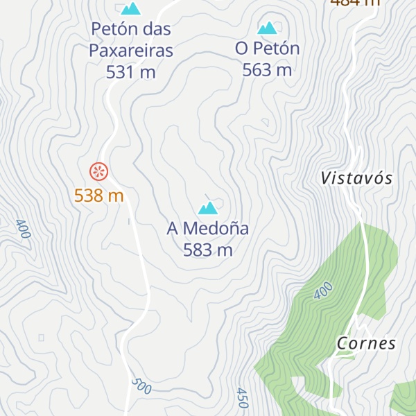Map of A Medoña
