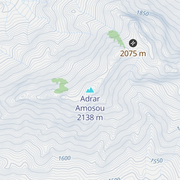 Map of Adrar Amosou