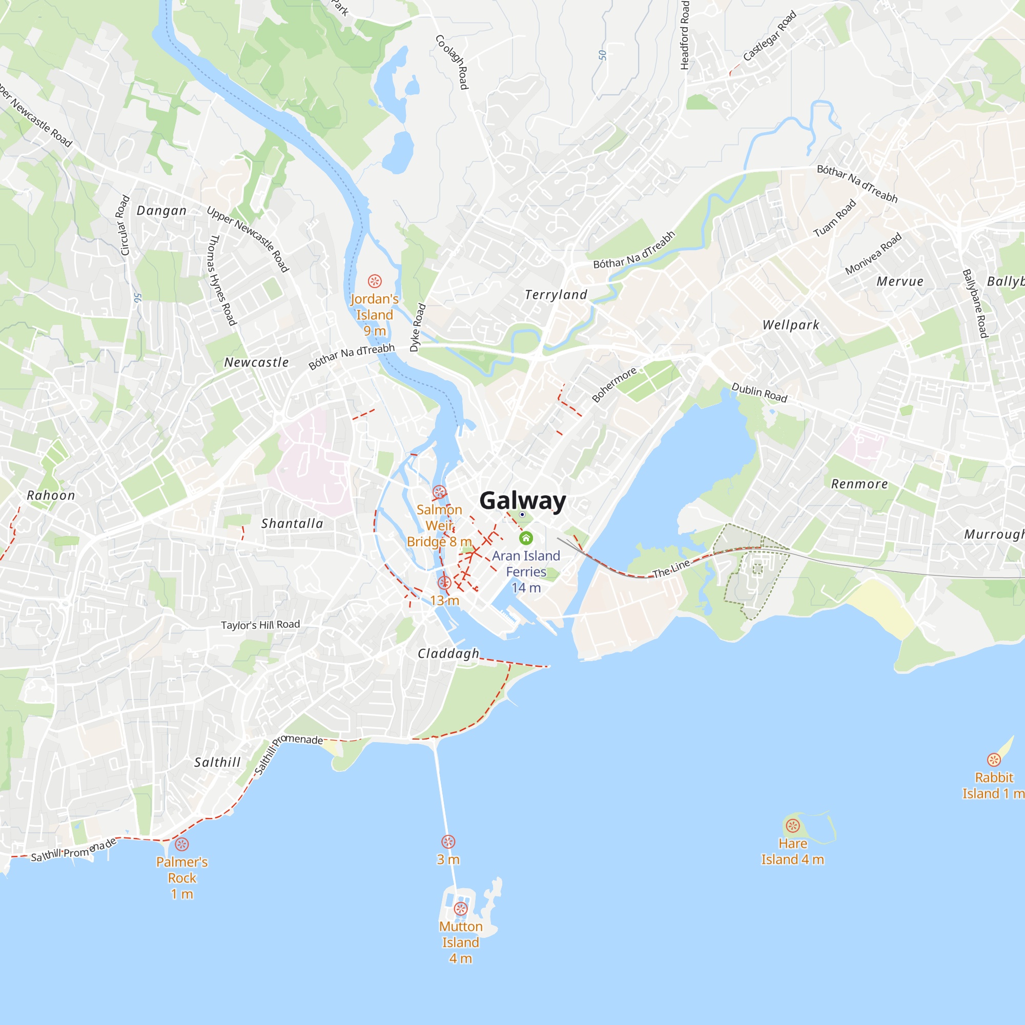 Tourist Information map