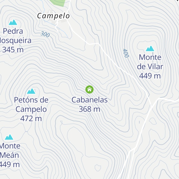 Map of Cabanelas