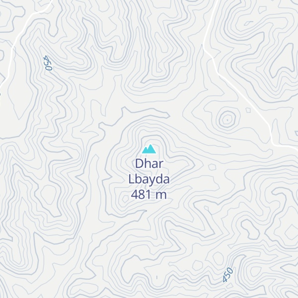 Map of Dhar Lbayda