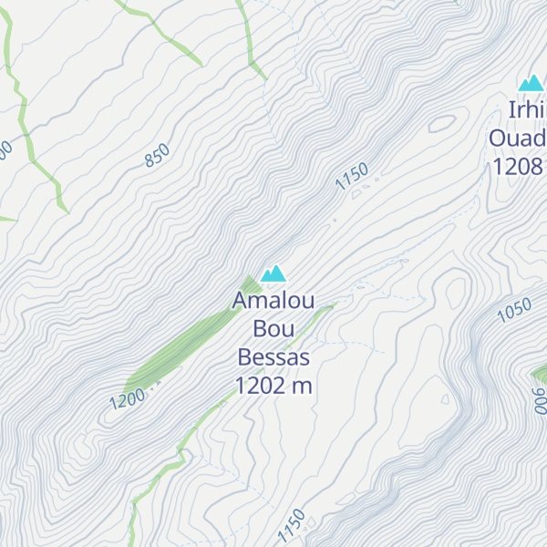 Map of Amalou Bou Bessas