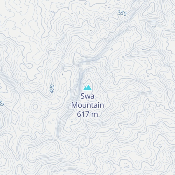 Map of Swa Mountain