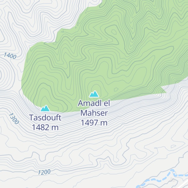 Map of Amadl el Mahser