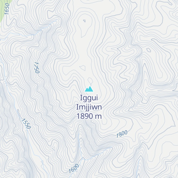 Map of Iggui Imjjiwn